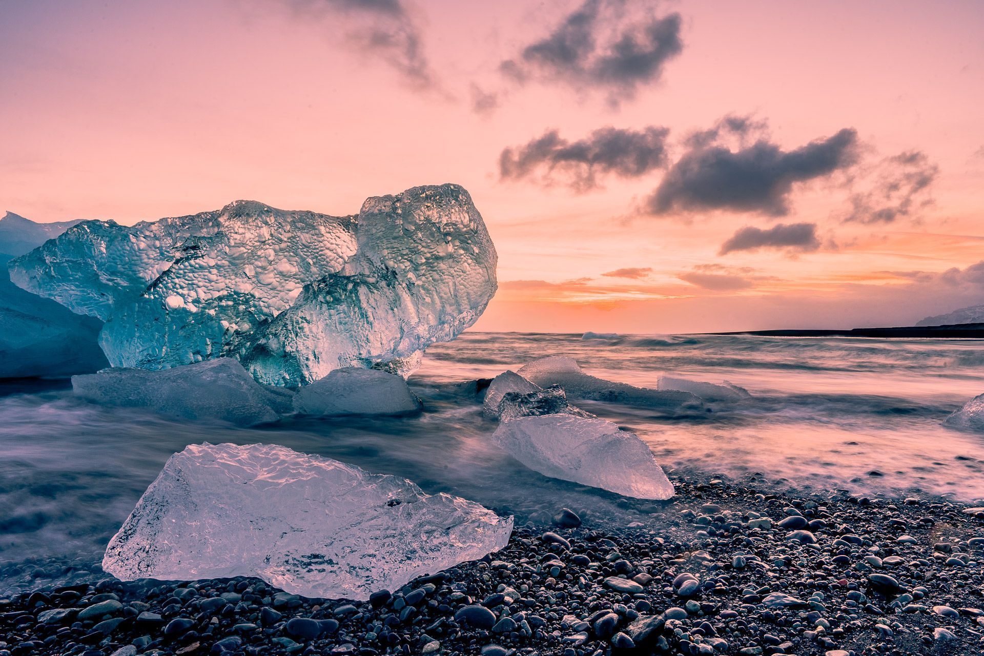 explications - les alentours de skógar Les-Voyageuses-islande-en-hiver-diamond-beach-00962