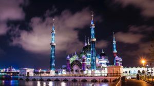 Les plus belles mosquée dans le monde - mosquée de cristal en Malaisie