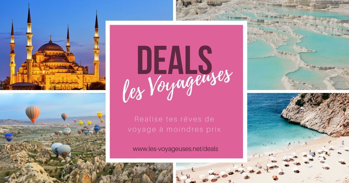 Lancement des deals Les Voyageuses