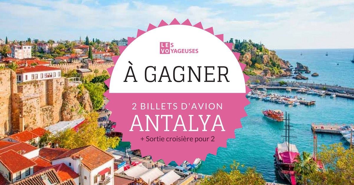 Concours « On s’envole vers Antalya »