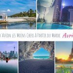 Les meilleurs deals de vols à partir du Maroc en Avril 2019