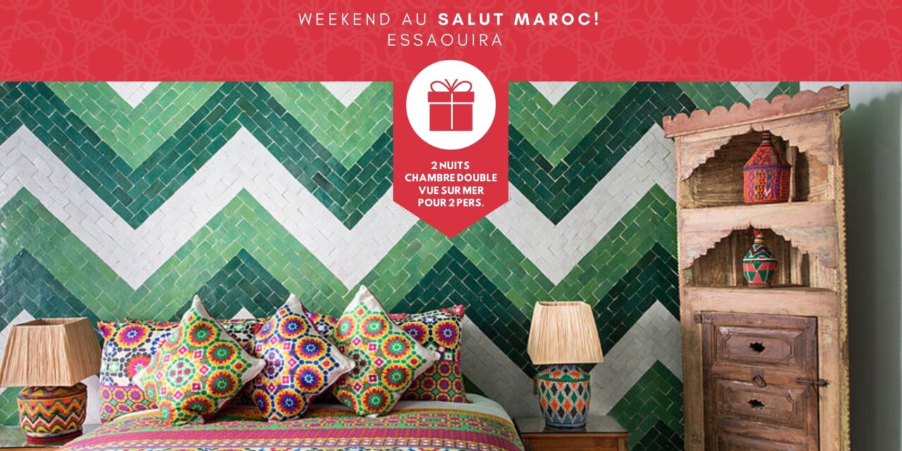 Concours Salut Maroc à Essaouira #JeVoyageAuMaroc